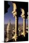 FRANCE, Paris.  View from Sacre-Coeur de Basilica through arches-Inger Hogstrom-Mounted Photographic Print