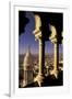 FRANCE, Paris.  View from Sacre-Coeur de Basilica through arches-Inger Hogstrom-Framed Photographic Print