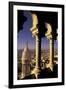 FRANCE, Paris.  View from Sacre-Coeur de Basilica through arches-Inger Hogstrom-Framed Photographic Print