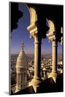 FRANCE, Paris.  View from Sacre-Coeur de Basilica through arches-Inger Hogstrom-Mounted Photographic Print