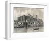 France, Paris, View of Castle in Angers-null-Framed Giclee Print