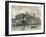 France, Paris, View of Castle in Angers-null-Framed Giclee Print