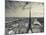 France, Paris, View of the Seine River and City from the Notre Dame Cathedral-Walter Bibikow-Mounted Photographic Print