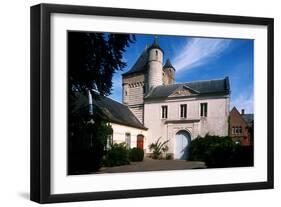 France, Pas-De-Calais, Wisques, Benedictine Abbey of St.Paul-null-Framed Giclee Print