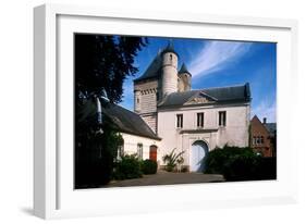 France, Pas-De-Calais, Wisques, Benedictine Abbey of St.Paul-null-Framed Giclee Print