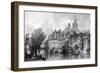 France Perigueux-Thomas Allom-Framed Art Print