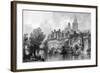 France Perigueux-Thomas Allom-Framed Art Print