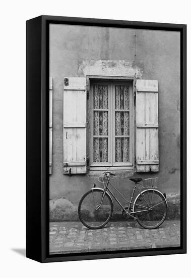 France, Poitou Charentes Bike Marans-Walter Bibikow-Framed Stretched Canvas