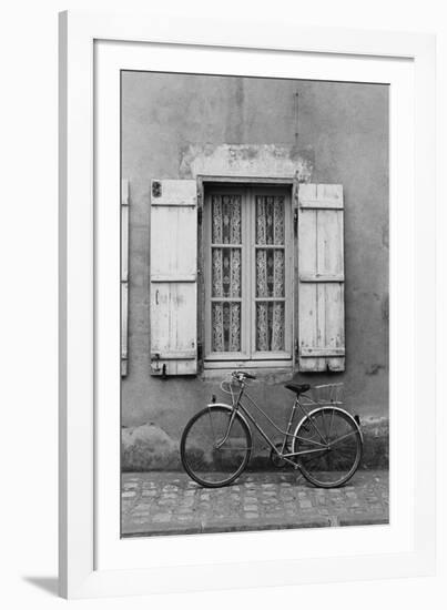 France, Poitou Charentes Bike Marans-Walter Bibikow-Framed Photographic Print