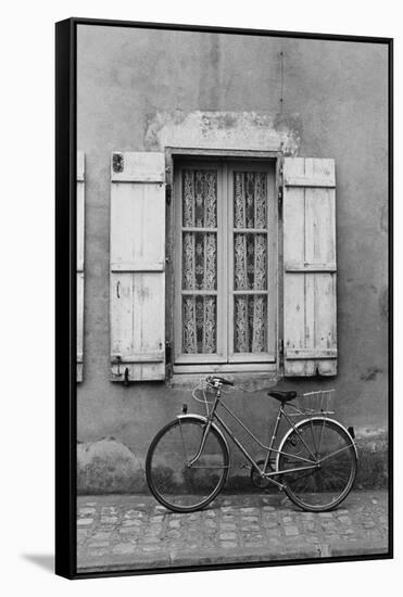 France, Poitou Charentes Bike Marans-Walter Bibikow-Framed Stretched Canvas