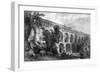 France Pont Du Gard-Thomas Allom-Framed Art Print