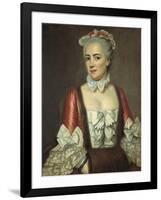 France, Portrait of Marie Francoise Buron-null-Framed Giclee Print