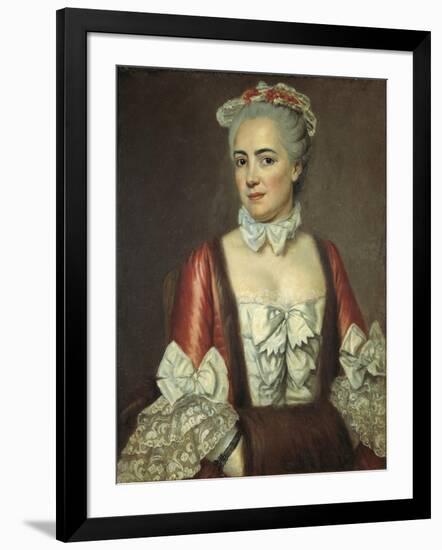 France, Portrait of Marie Francoise Buron-null-Framed Giclee Print