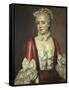 France, Portrait of Marie Francoise Buron-null-Framed Stretched Canvas