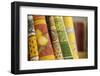 France, Provence-Alpes-Cote d'Azur, Bouches-du-Rhone. Textiles, Cours Mirabeau Market.-Kevin Oke-Framed Photographic Print