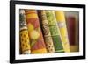 France, Provence-Alpes-Cote d'Azur, Bouches-du-Rhone. Textiles, Cours Mirabeau Market.-Kevin Oke-Framed Photographic Print