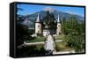 France, Provence-Alpes-Côte D'Azur, Hautes-Alpes, Embrun, Picomtal Castle-null-Framed Stretched Canvas