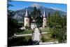 France, Provence-Alpes-Côte D'Azur, Hautes-Alpes, Embrun, Picomtal Castle-null-Mounted Giclee Print