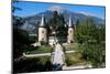 France, Provence-Alpes-Côte D'Azur, Hautes-Alpes, Embrun, Picomtal Castle-null-Mounted Giclee Print