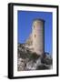 France, Provence-Alpes-Côte D'Azur, Ruins of Hers Castle-null-Framed Giclee Print