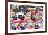 France, Provence Alps Cote D'Azur, Aix En Provence. Salami for Sale at Local Market-Matteo Colombo-Framed Photographic Print