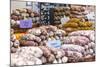 France, Provence Alps Cote D'Azur, Haute Provence, Forcalquier. Salami for Sale at Local Market-Matteo Colombo-Mounted Photographic Print