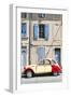 France, Provence Alps Cote D'Azur, Saint Remy De Provence. Street View with Old Fashioned 2Cv Car-Matteo Colombo-Framed Photographic Print