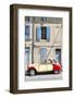 France, Provence Alps Cote D'Azur, Saint Remy De Provence. Street View with Old Fashioned 2Cv Car-Matteo Colombo-Framed Photographic Print