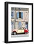 France, Provence Alps Cote D'Azur, Saint Remy De Provence. Street View with Old Fashioned 2Cv Car-Matteo Colombo-Framed Photographic Print