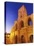 France, Provence, Arles, Roman Amphitheatre at Dusk-Shaun Egan-Stretched Canvas