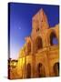 France, Provence, Arles, Roman Amphitheatre at Dusk-Shaun Egan-Stretched Canvas