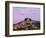 France, Provence, Bonnieux, Hilltop Village at Dusk-Shaun Egan-Framed Photographic Print