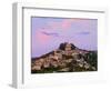 France, Provence, Bonnieux, Hilltop Village at Dusk-Shaun Egan-Framed Photographic Print