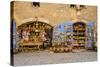 France, Provence, Bouches-Du-Rh™ne, Les Baux-De-Provence, Old Town, Souvenir Shop-Udo Siebig-Stretched Canvas