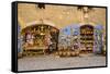 France, Provence, Bouches-Du-Rh™ne, Les Baux-De-Provence, Old Town, Souvenir Shop-Udo Siebig-Framed Stretched Canvas