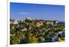 France, Provence, Bouches-Du-Rh™ne, Les Baux-De-Provence, Townscape with Castle Ruin-Udo Siebig-Framed Photographic Print