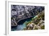 France, Provence, Bouches-Du-Rh?ne, Riviera, Cassis, Calanque D'En Vau-Udo Siebig-Framed Photographic Print