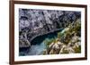 France, Provence, Bouches-Du-Rh?ne, Riviera, Cassis, Calanque D'En Vau-Udo Siebig-Framed Photographic Print