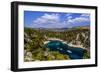 France, Provence, Bouches-Du-Rh™ne, Riviera, Cassis, Calanque De Port Pin-Udo Siebig-Framed Photographic Print