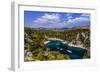 France, Provence, Bouches-Du-Rh™ne, Riviera, Cassis, Calanque De Port Pin-Udo Siebig-Framed Photographic Print