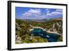 France, Provence, Bouches-Du-Rh™ne, Riviera, Cassis, Calanque De Port Pin-Udo Siebig-Framed Photographic Print