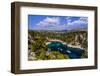 France, Provence, Bouches-Du-Rh™ne, Riviera, Cassis, Calanque De Port Pin-Udo Siebig-Framed Photographic Print