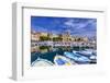 France, Provence, Bouches-Du-Rh™ne, Riviera, La Ciotat, Old Harbour with Church Notre Dame-Udo Siebig-Framed Photographic Print