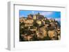 France, Provence. Gordes village of view-George Theodore-Framed Photographic Print