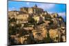 France, Provence. Gordes village of view-George Theodore-Mounted Photographic Print