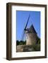 France, Provence. Joucas windmill-George Theodore-Framed Photographic Print