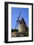 France, Provence. Joucas windmill-George Theodore-Framed Photographic Print