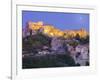 France, Provence, Les Baux-De-Provence at Dusk-Shaun Egan-Framed Photographic Print