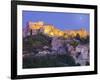 France, Provence, Les Baux-De-Provence at Dusk-Shaun Egan-Framed Photographic Print