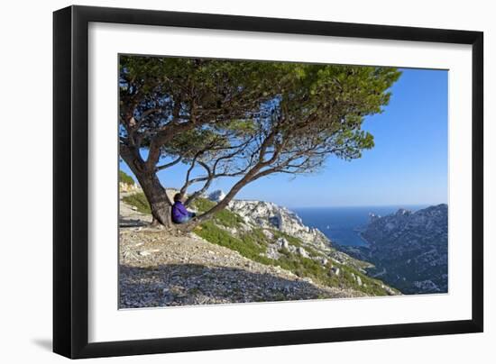 France, Provence, Marseille, Les CalenqŸs-Chris Seba-Framed Photographic Print